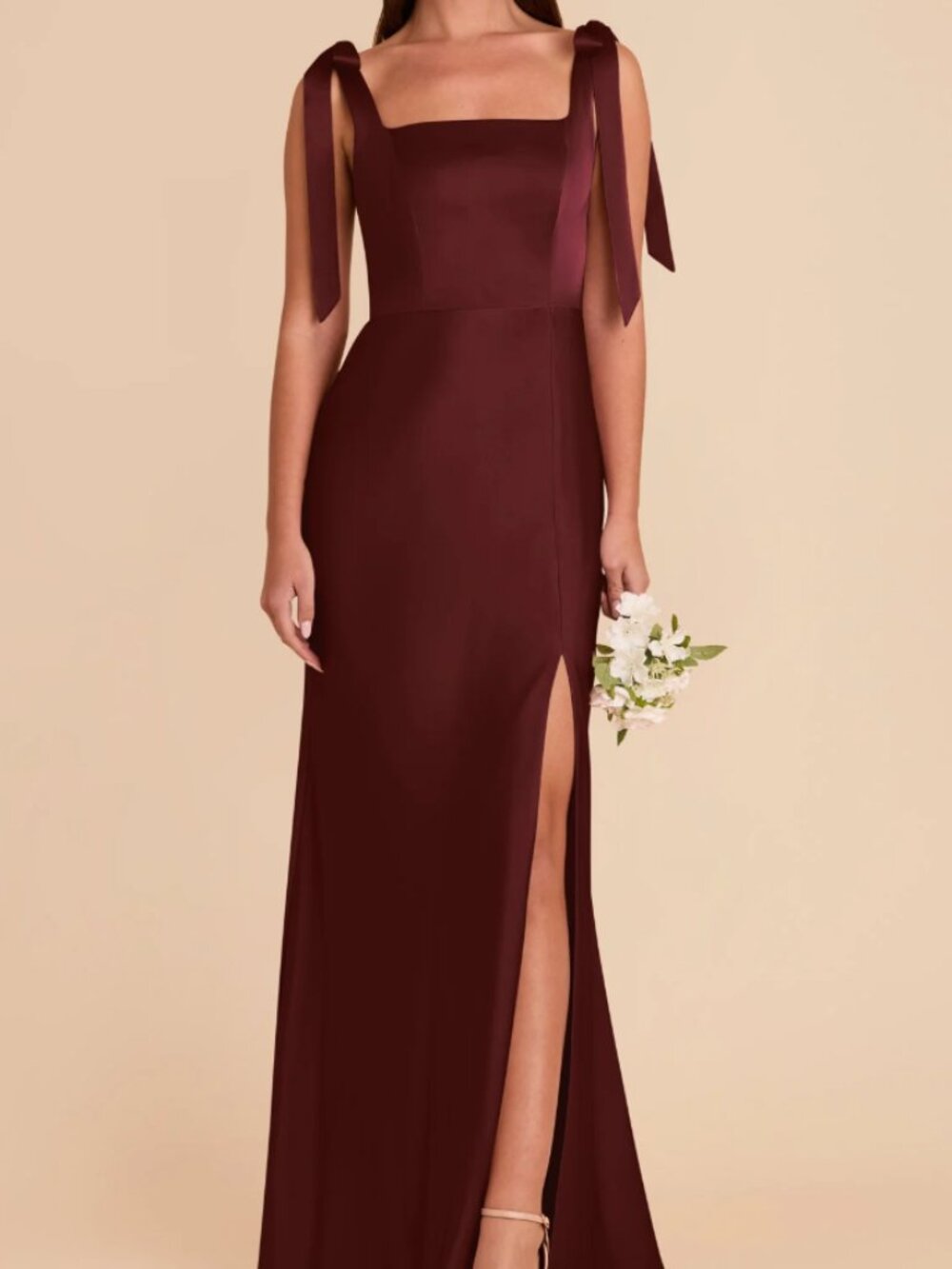 Alex Convertible Dress Matte Satin